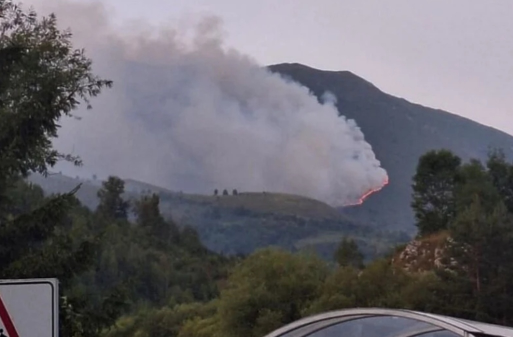 Požar na Jahorini, nepristupačan i miniran teren